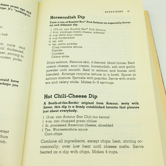 1979 VTG BEST RECIPES from the backs of Boxes, Bottles, Cans, Jars COOKBOOK - Picture 5 of 6